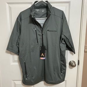 Antigua Performance-72 Large Mens Short Sleeve Golf jacket